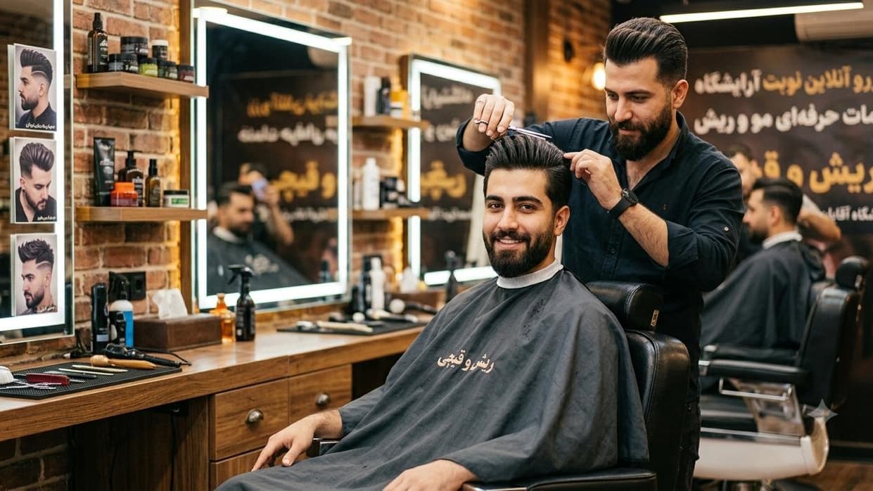 آرایشگاه سودمند تهران — سالن زیبایی